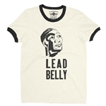 Wood Cut Lead Belly Ringer T-Shirt