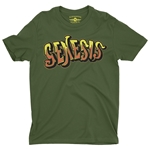 Genesis Croquet Logo T-Shirt - Lightweight Vintage Style
