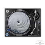 Graphic Category 5 Hurricane Turntable Slip Mat
