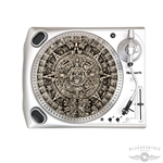 Graphic Mayan Calendar Turntable Slip Mat