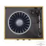 Turbine Engine Graphic Turntable Slip Mat