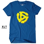 XLT 45 Record Adapter T-Shirt - Men's Big & Tall 