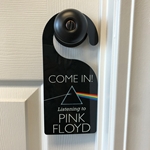 Do Not Disturb Pink Floyd Dark Side of the Moon Door Hanger