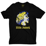 Graphic Etta James T-Shirt - Lightweight Vintage Style