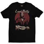Lead Belly Lap Guitar T-Shirt - Lightweight Vintage Style