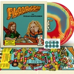 The Texas Gentlemen - Floor It Vinyl Record (New, Red/Cream/Blue Tri-Color Vinyl, Incl. Board Game)
