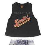 The Official Humble Pie Smokin' Racerback Crop Top - Women's