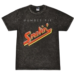 The Official Humble Pie Smokin' T-Shirt - Black Mineral Wash