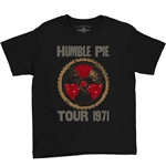 Humble Pie '71 Vintage Tour Youth T-Shirt - Lightweight Vintage Children & Toddlers