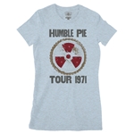 Nuclear Pie '71 Tour Humble Pie Ladies T Shirt - Relaxed Fit