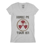 Nuclear Pie '71 Tour Humble Pie V-Neck T Shirt - Women's