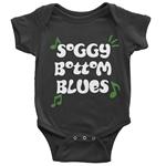 Soggy Bottom Blues Baby Onesie