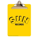 Sun Records Clipboard - Yellow