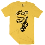 John Coltrane at Newport Jazz Festival T-Shirt - Lightweight Vintage Style