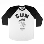 Sun Records Gritty Rooster Baseball T-Shirt