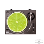 Graphic Lime Turntable Slip Mat