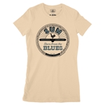 Sun Records Born from the Blues Ladies T Shirt - Relaxed Fit