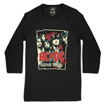 AC/DC Highway To Hell Drawing Baseball T-Shirt