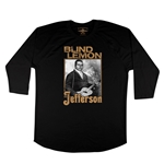 Blind Lemon Jefferson Distress Baseball T-Shirt