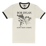 Bob Dylan Slow Train Coming Album Ringer T-Shirt
