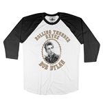 Bob Dylan Rolling Thunder Revue Baseball T-Shirt
