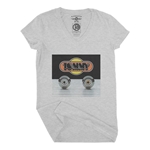 Tommy Pinball Logo V-Neck T Shirt - Women's
