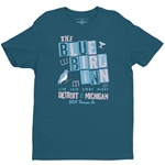 Blue Bird Inn Detroit T-Shirt - Lightweight Vintage Style