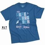 XLT Blue Bird Inn Detroit T-Shirt - Men's Big & Tall