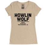 Howlin' Wolf KWEM Radio Ladies T Shirt - Relaxed Fit