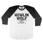 Howlin' Wolf KWEM Radio Baseball T-Shirt