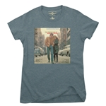 The Freewheelin' Bob Dylan Ladies T Shirt - Relaxed Fit