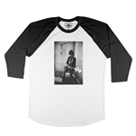 Bob Dylan Bass Guitar Baseball T-Shirt