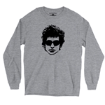 Bob Dylan Headshot Long Sleeve T-Shirt