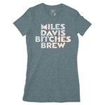 Miles Davis Bitches Brew Ladies T Shirt - Relaxed Fit