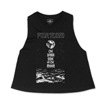 Pink Floyd The Dark Side of the Moon Goth Racerback Crop Top - Women's