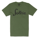 Folkie Folk Music T-Shirt - Lightweight Vintage Style