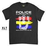 The Police Synchronicity Tour XLT  T-Shirt - Men's Big & Tall