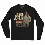 Janis Joplin Vintage Concert Long Sleeve T-Shirt