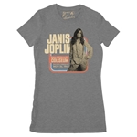 Janis Joplin Vintage Concert Ladies T Shirt - Relaxed Fit
