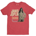 Janis Joplin Vintage Concert T-Shirt - Lightweight Vintage Style