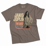 Janis Joplin Expo Concert T-Shirt - Classic Heavy Cotton
