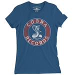 Cobra Records Snake Ladies T Shirt - Relaxed Fit