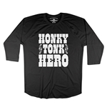 Honky Tonk Hero Baseball T-Shirt