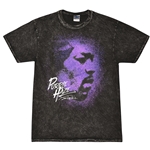 Jimi Hendrix Purple Haze T-Shirt - Black Mineral Wash - Black