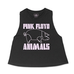 Pink Floyd Animals Racerback Crop Top - Women's