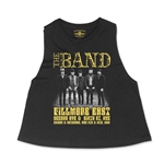 The Band at The Fillmore Racerback Crop Top - Women's
