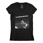 John Coltrane Love Supreme Album V-Neck T Shirt - Women's