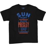 Sun Records Elvis Live at Tupelo Youth T-Shirt - Lightweight Vintage Children