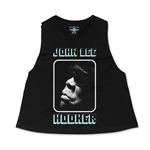 John Lee Hooker Sunglasses Box Racerback Crop Top - Women's