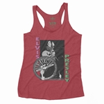 Pink & Lime Elvis Presley Hips Racerback Tank - Women's